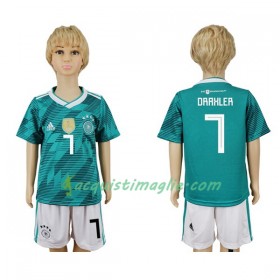 Divisa di Calcio Germania Draxler 7 Bambino Trasferta Mondiali 2018